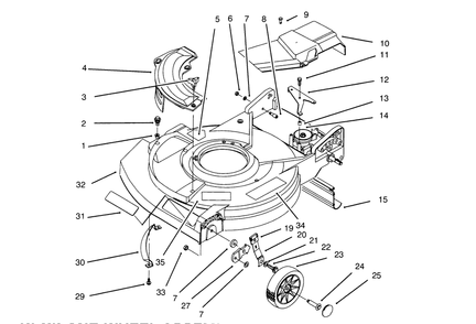 Part Location Diagram of 256-251 Lawn Boy Bushing